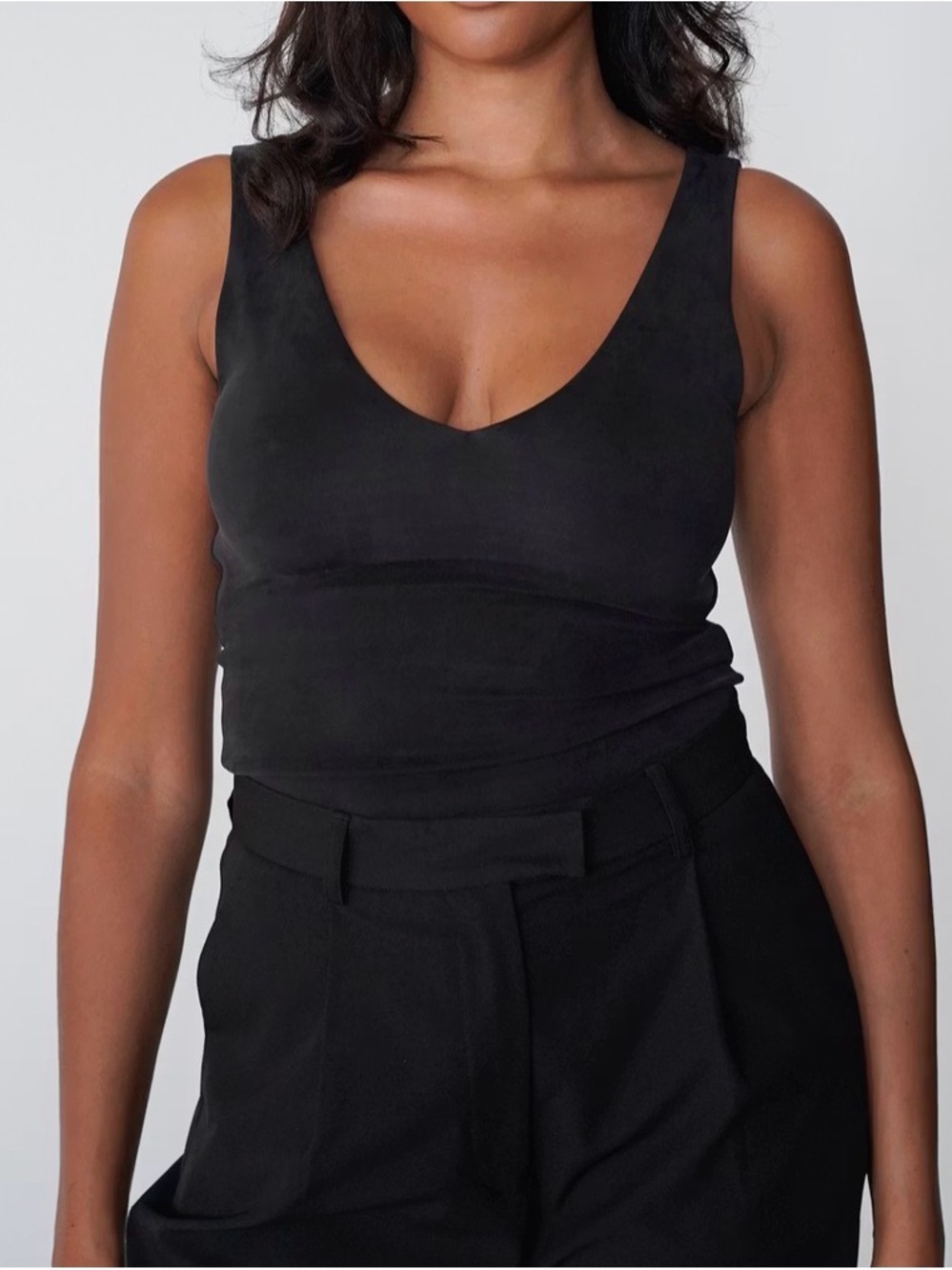 Djerf Avenue Midnight Tank Top – Ash – Size L
